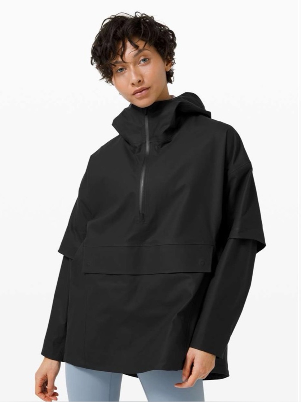 Lululemon- Size XS/S - Into the Drizzle - 1/2 Zip Jacket